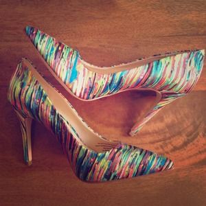 Prabal Gurung for Target multi-colored pumps