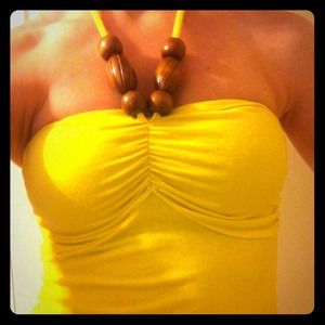 Yellow Mini Dress