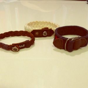 🎀Reserved🎀 Abercrombie & Fitch Bracelet Bundle