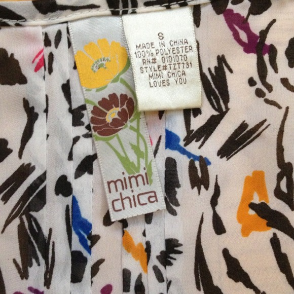 Chiffon Top Nordstrom - Picture 4 of 4