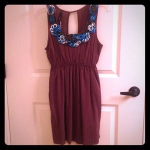REDUCED!! NWT brown dress