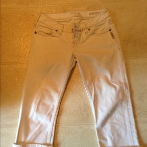Silver jeans (santorini) Capri pants
