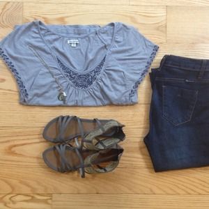 American Eagle Bohemian Top
