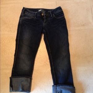 Silver jeans (santorini) jean capris