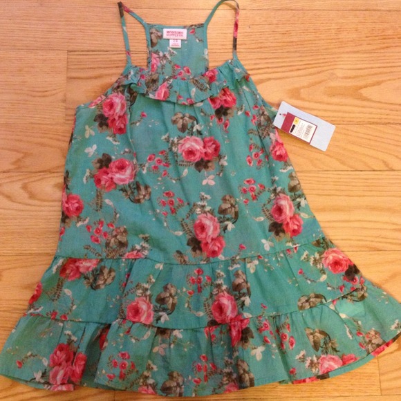 Turquoise Woven Tank - Picture 2 of 4