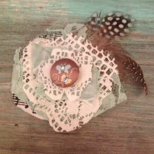 Beautiful handmade hair accessory!