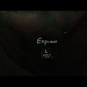 Express Dresses - Express Pink & Black Polka Dot Dress Express Dresses - Express Pink & Black Polka Dot Dress