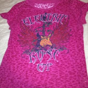 Electric rosé cheetah print T-Shirt
