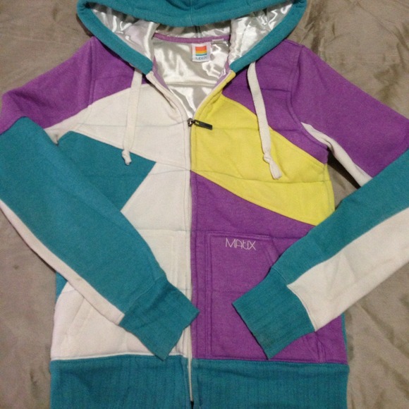 Matrix hooded sweater