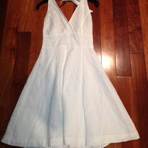 🚫SOLD🚫White Halter Dress by Isaac Mizrahi