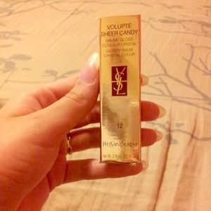 ⬇BRAND NEW YSL Volupté Sheer Candy Glossy Balm #12