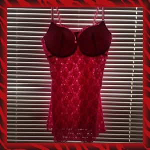 HOT PINK  Babydoll/Chemise