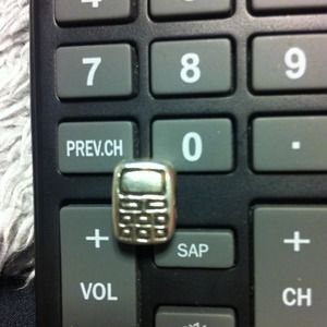 Retired authentic pandora bead cell phone