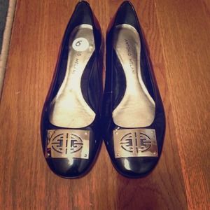Antonio Melanie black flats