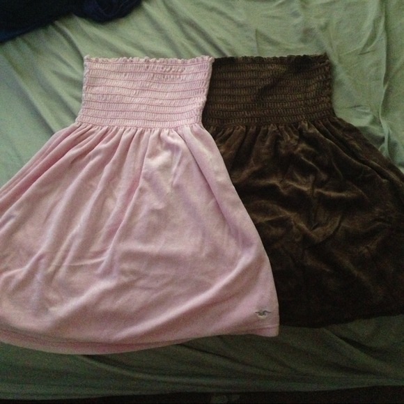Terry tube top shirt or dress