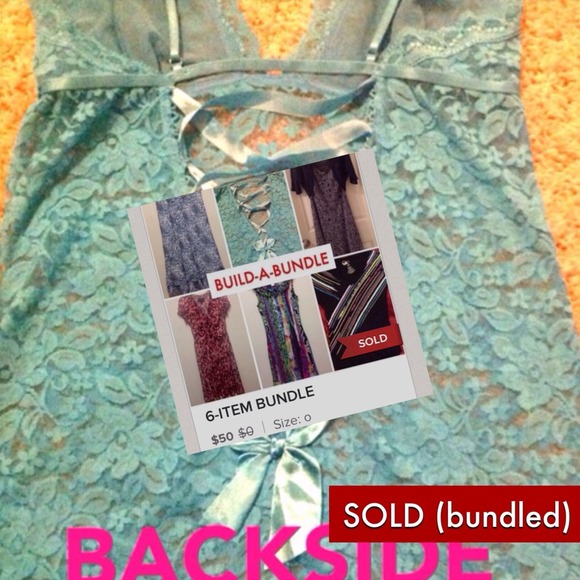 Tops - RIBBON AND LACE BABYDOLL/CHEMISE