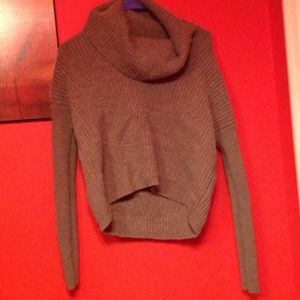 Wool olive green sweater from Express.
