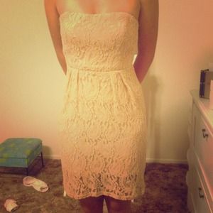 Nude Lace Dress