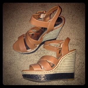 Gianna Binni Wedge Heels-NWOT