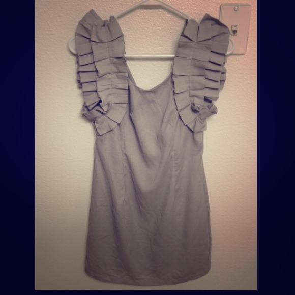 Grey short dress
