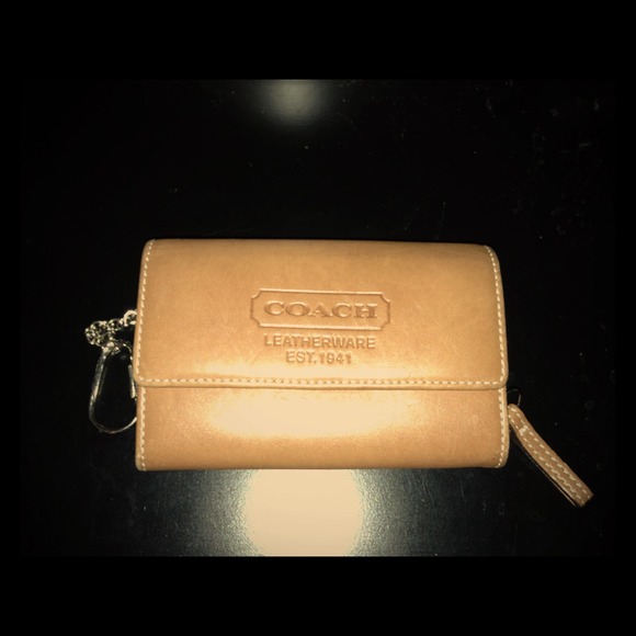 Coach brown leatherware wallet