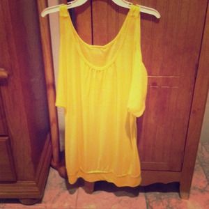 Yellow Summer Tank Top