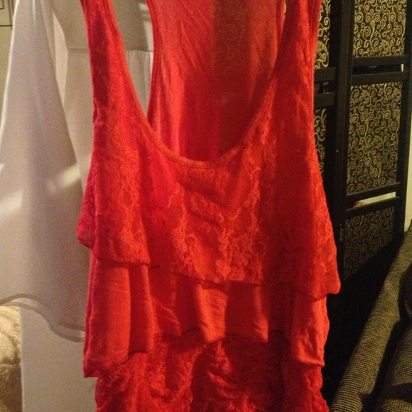 Lace tank