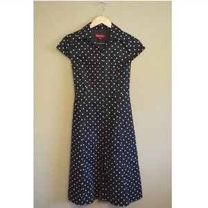 Merona Polka dot dress sz4