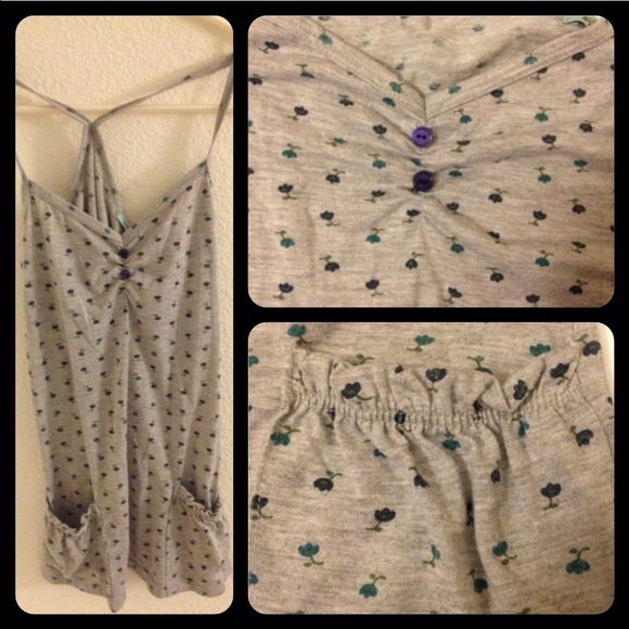 Long tank top with pockets