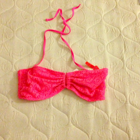 Crochet bathing suit top