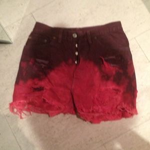 Ombré Levi High Waisted Cutoff