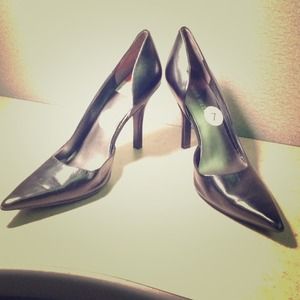 Nine West black pumps 7.0