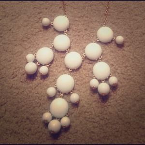 White Bubble Necklace