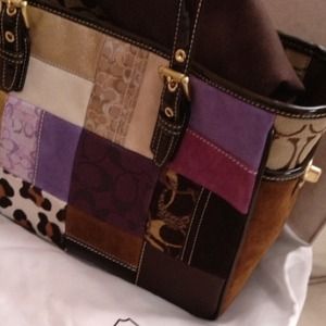 Authentic coach patchwork