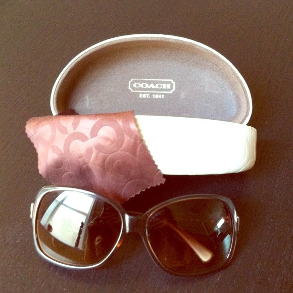 SOLD***Coach Sunglasses in brown