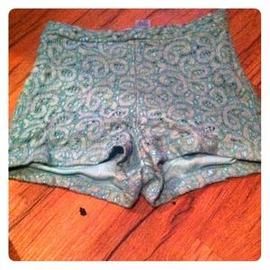 Lace shorts