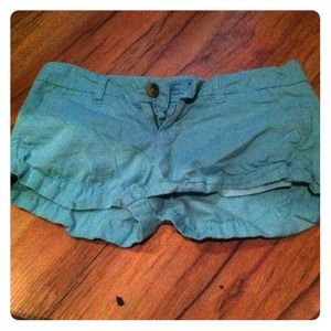 Blue shorts