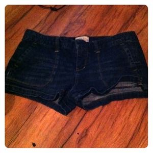 Make me a offer!!! Dark blue jean shorts