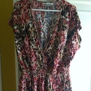 American Rag animal print dress.