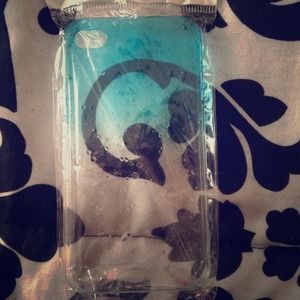 ❌Sold❌Clear ombré iPhone case