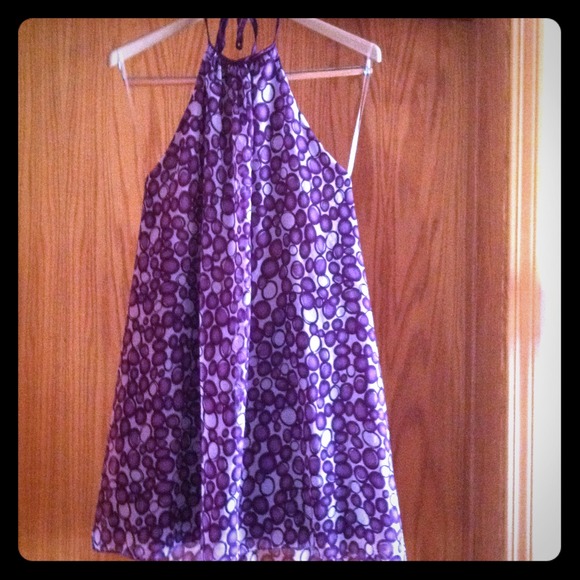 NWT purple halter top.