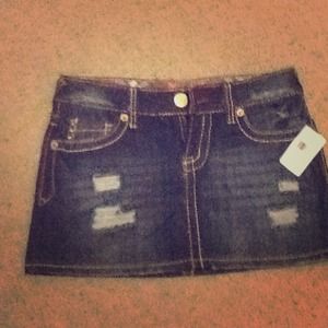 Denim skirt