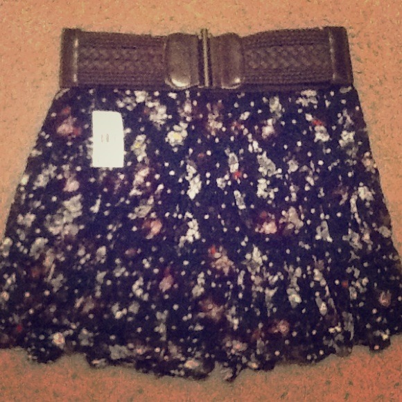 Floral skirt