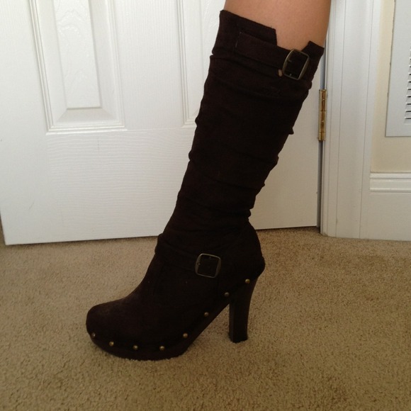 Brown boots