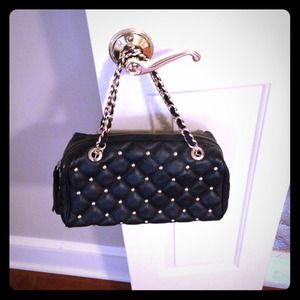 Black Claudia Handbag made in Italy