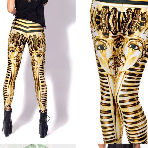 "King Me" Egyptian leggings