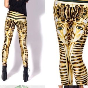 "King Me" Egyptian leggings