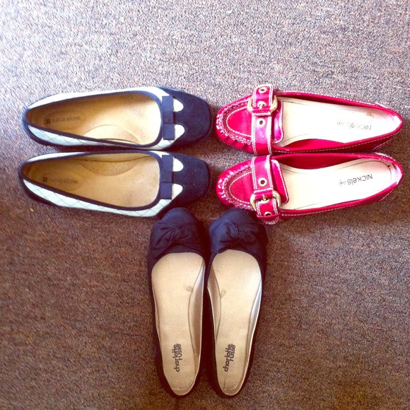 Three pairs of size 8 shoes!