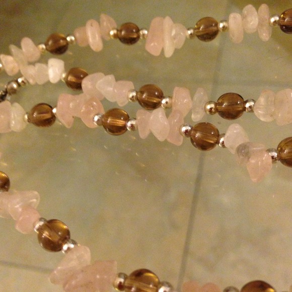 Handmade 18" Beaded Necklace - Picture 3 of 5