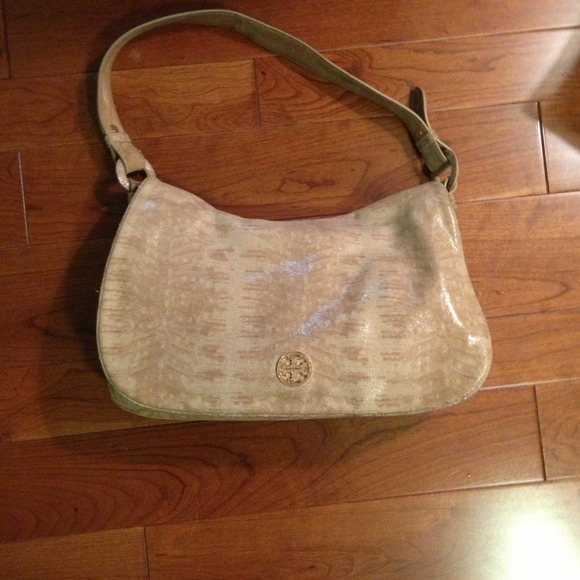 Tory Burch Camel Colored Shoulder Bag - Picture 2 of 3